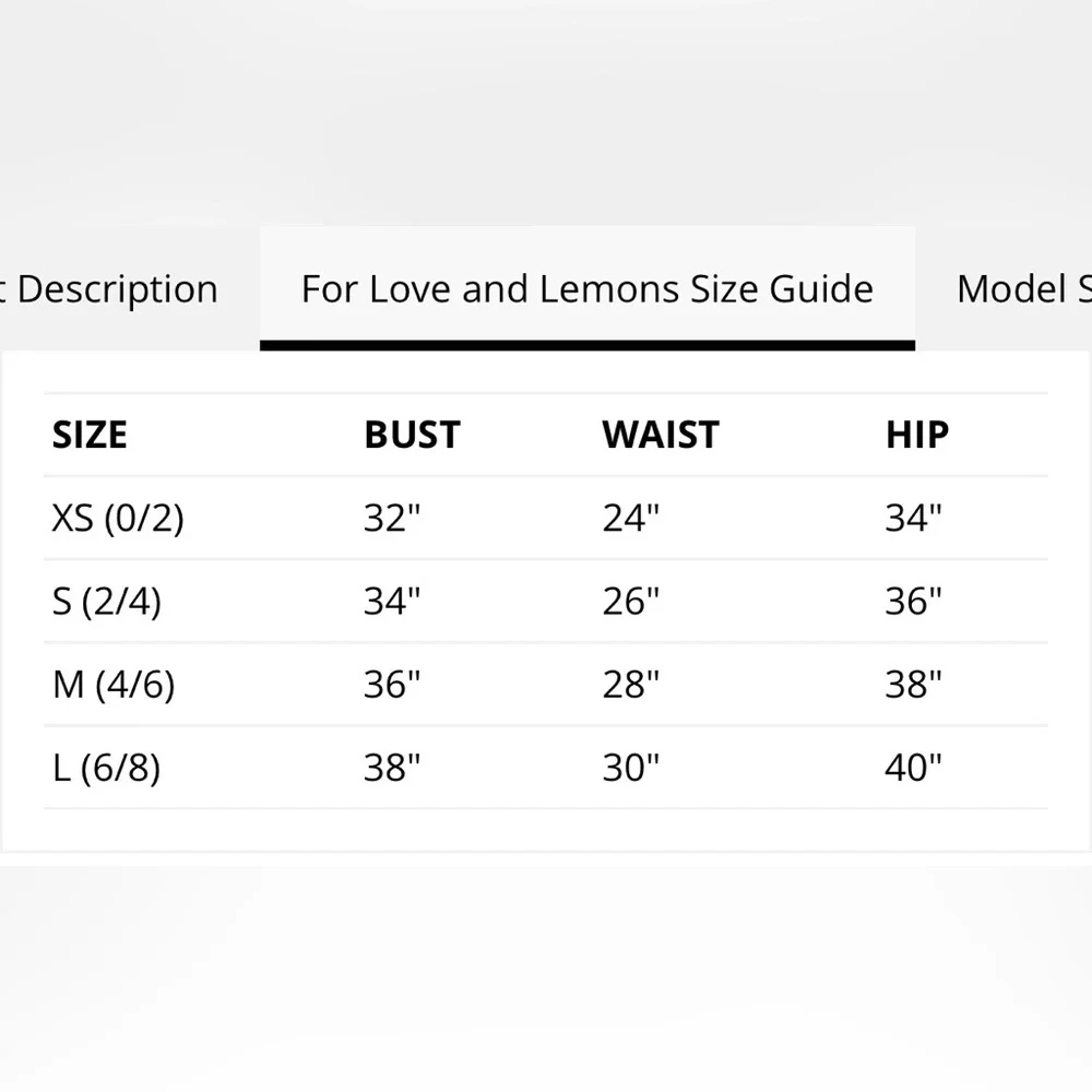 For Love & Lemons Temecula Set - Picture 8 of 10